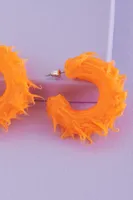 Spike Silicone Hoop Earrings