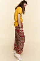 Red Paisley Pants