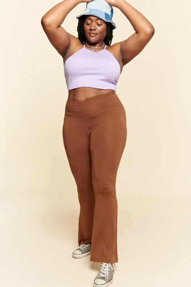 Earthbound Trading Sienna Crossover Yoga Flare Pants