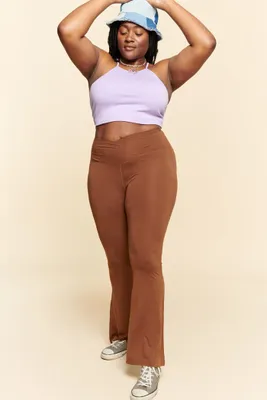 Sienna Crossover Yoga Flare Pants