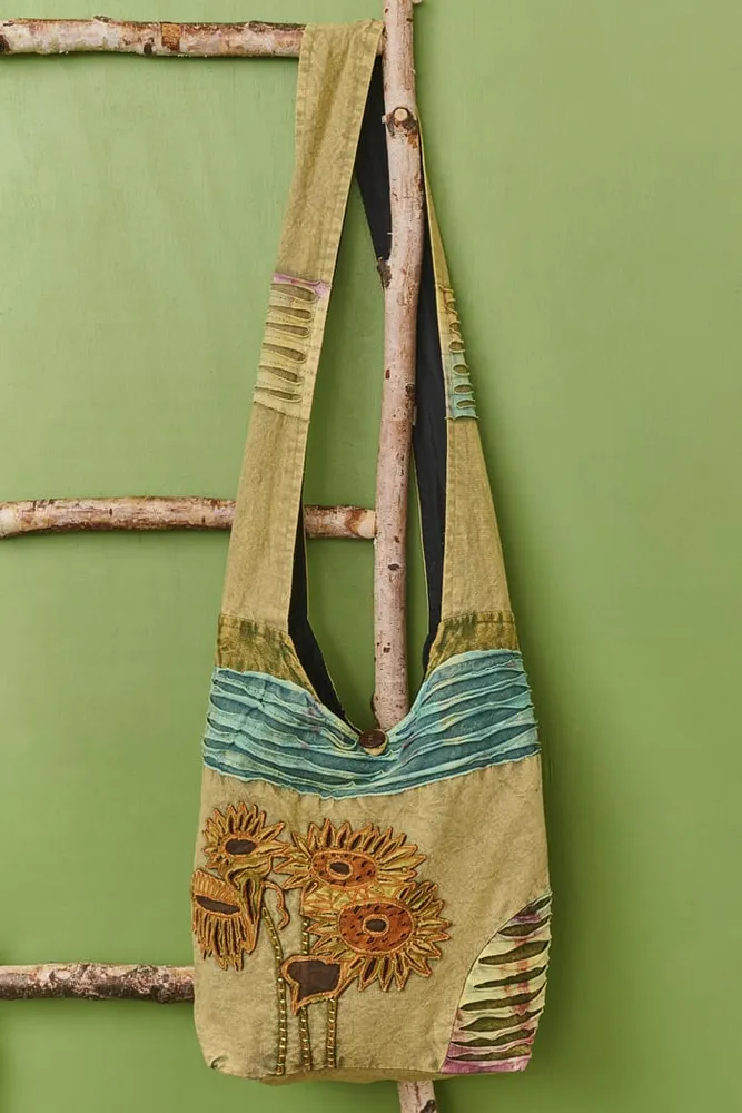 Knitted Sunflower Crossbody Bag – wickedafstore