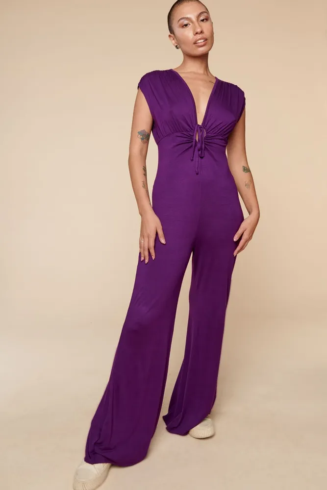 Boundless Cap Sleeve Jumpsuit