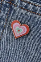 Rainbow Sweetheart Enamel Pin