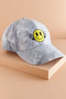 Smiley Face Tie Dye Ballcap