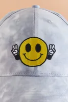 Smiley Face Tie Dye Ballcap