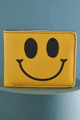 Smiley Face Bifold Wallet