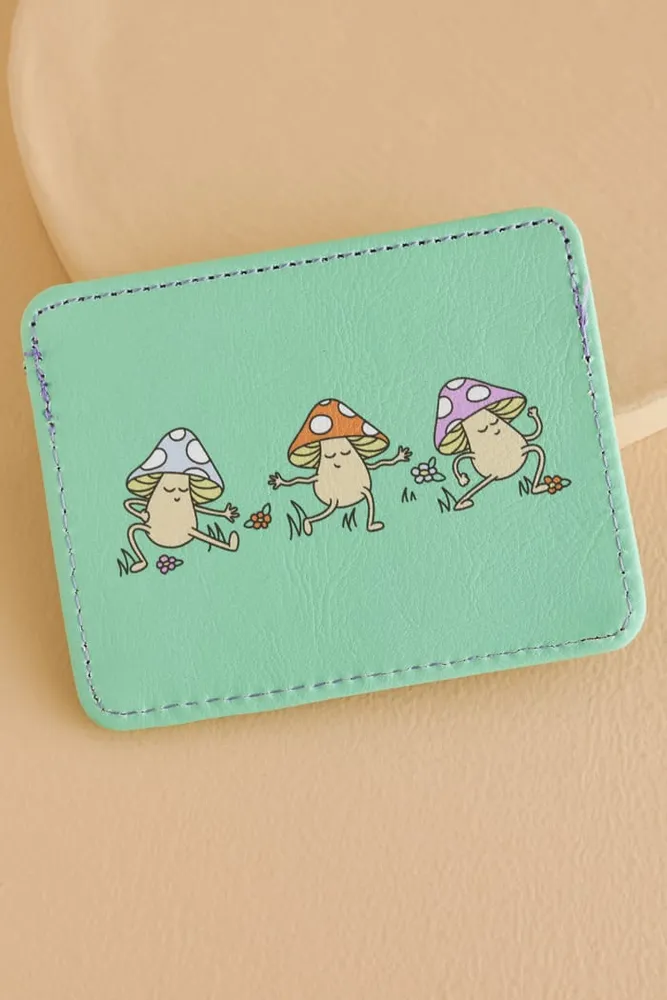 Dancing Mushroom Cardholder