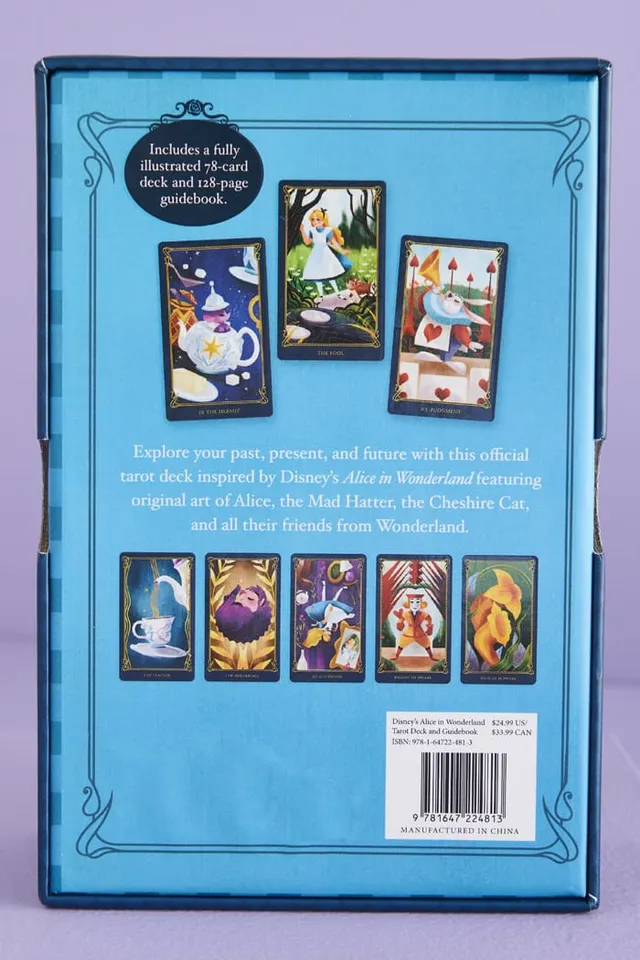 Disney Alice in Wonderland Tarot Card Deck & Guidebook