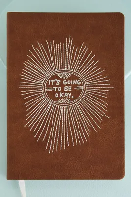 Denik It's Going to be Okay Embroidered Journal