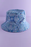 Blue Psychedelic Wave Bucket Hat