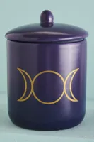 Purple Triple Goddess Stash Jar