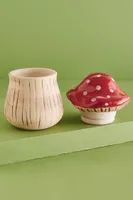 Red Spotted Mushroom Stash Jar