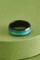 Minimal Black Mood Ring