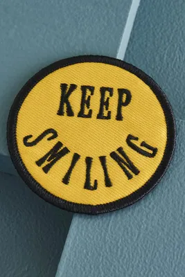 Keep Smiling Patch