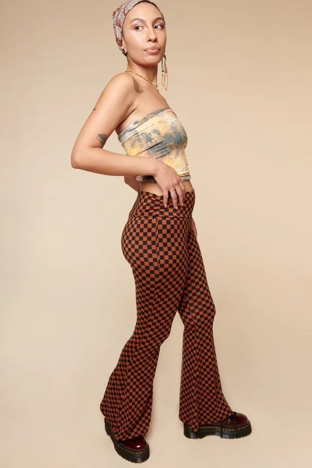 Windsor Here Comes The Sun Striped Flare Pants