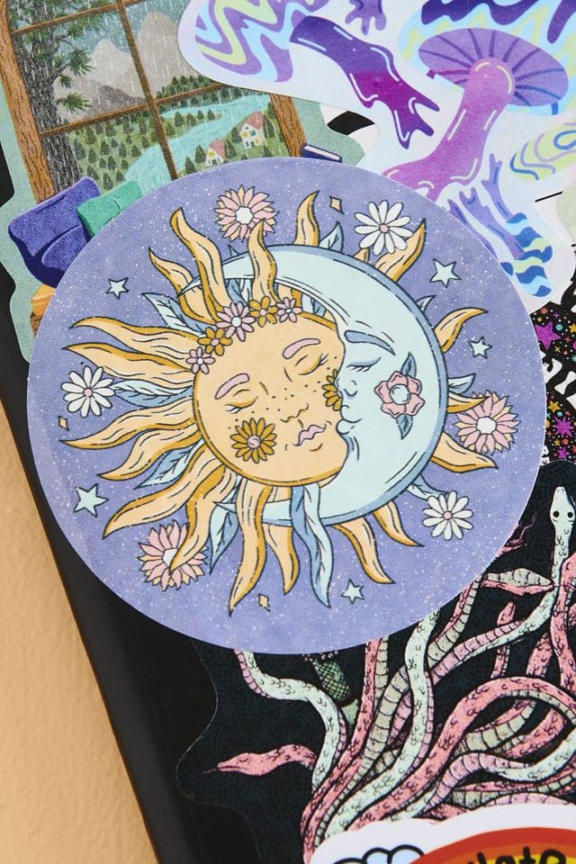 Sun and Moon Tarot Cards Sticker (EB Exclusive)