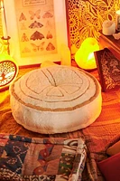 Peace Sign Sherpa Meditation Cushion