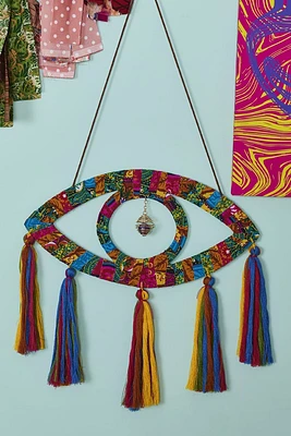 Evil Eye Stone Cage Wall Hanging