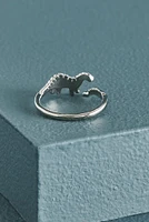 Silver Dino Ring