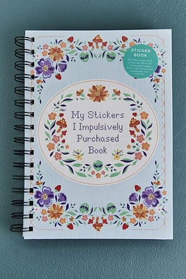 Cross Stitch Sticker Collection Display Book