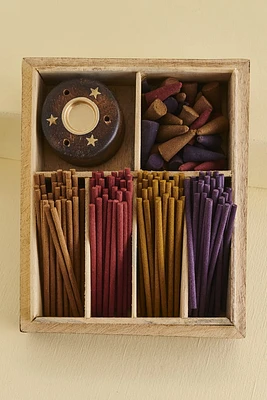 Patchouli Incense Wooden Box Set