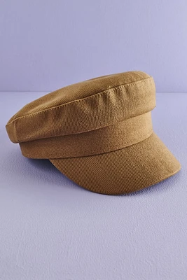 Vintage Brown Newsboy Cap