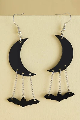 Nocturnal Bat Earrings