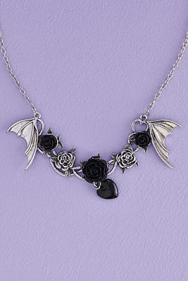 Nocturnal Rose Necklace