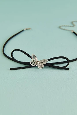 Whimsy Bow Choker Necklace