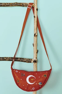 Rust Moon Mini Crescent Bag