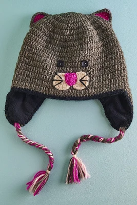 Cat Animal Wool Beanie