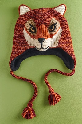 Fox Animal Wool Beanie