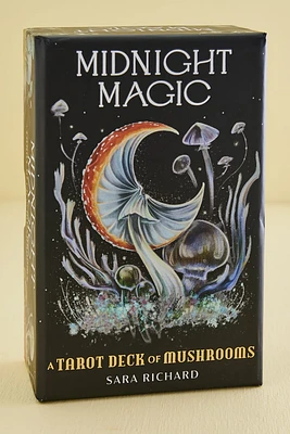 Midnight Magic Mushroom Tarot Deck