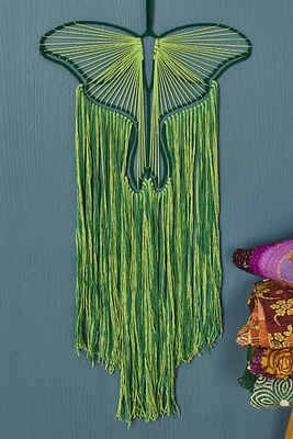 Green Moth Wall Hanging