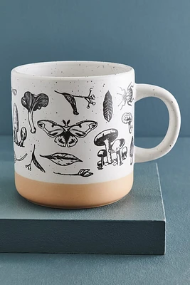 Woodland Critters Speckled Ceramic Mug