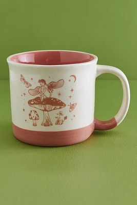 Orange Celestial Fairy Ceramic Mug