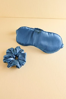 Blue Moon Satin Sleep Set