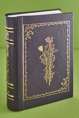 Antique Floral Book Leather Journal