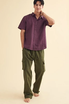 Forest Green Utility Cargo Pants