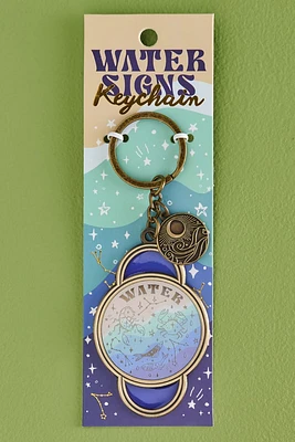 Water Zodiac Element Keychain