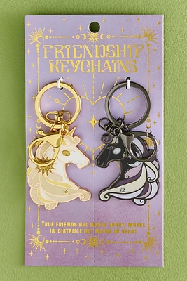 Horse Best Friend Keychain Set