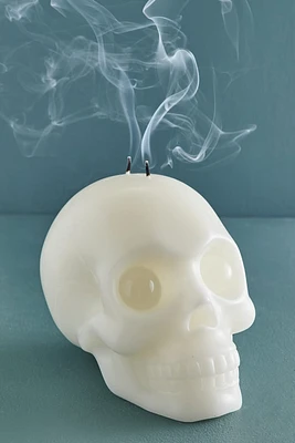 Melting Crystal Eye Skull Candle