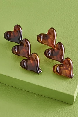 Hearts Hair Clip Set