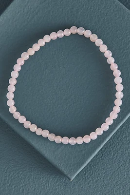 Rose Quartz Mini Bead Bracelet