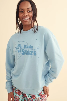 We Are All Made Of Stars Sweatshirt