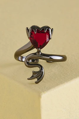 Heart and Tail Ring