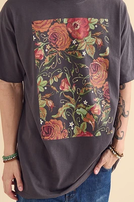 Charcoal Roses T-Shirt