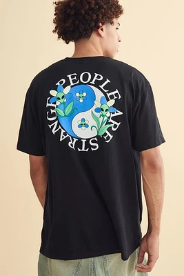 People Are Strange Alien T-Shirt