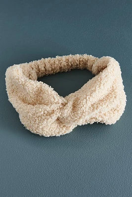 Natural Boucle Soft Headband