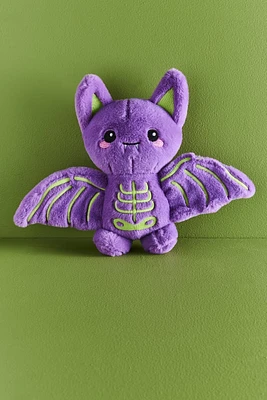 Glow In The Dark Skeleton Bat Plush Toy